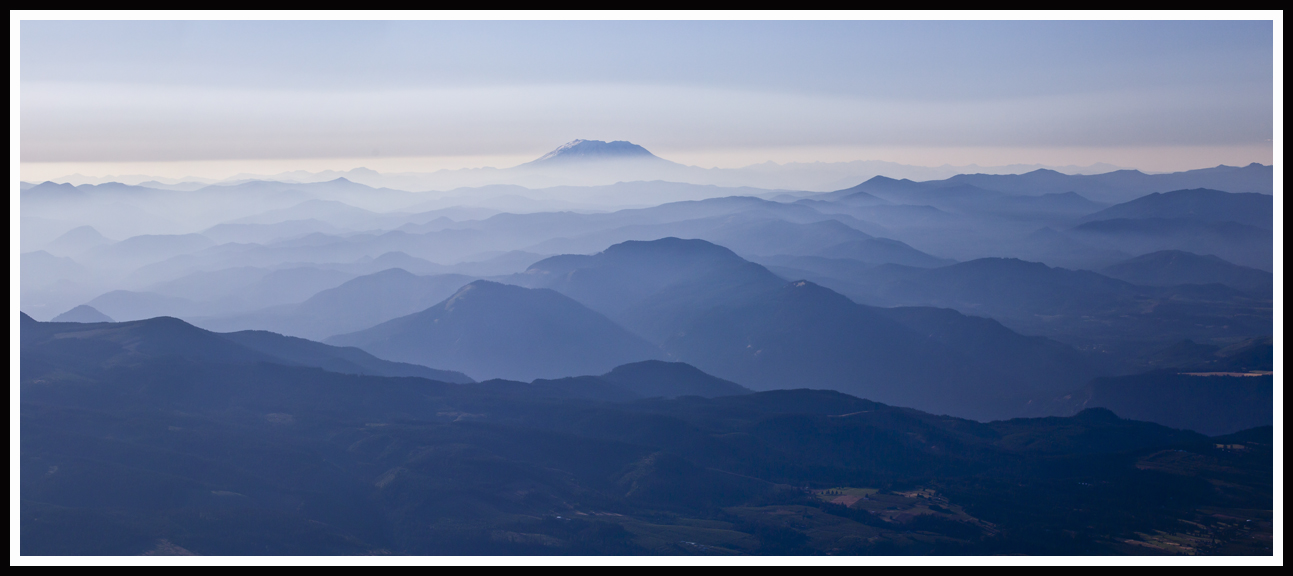 misty mountains